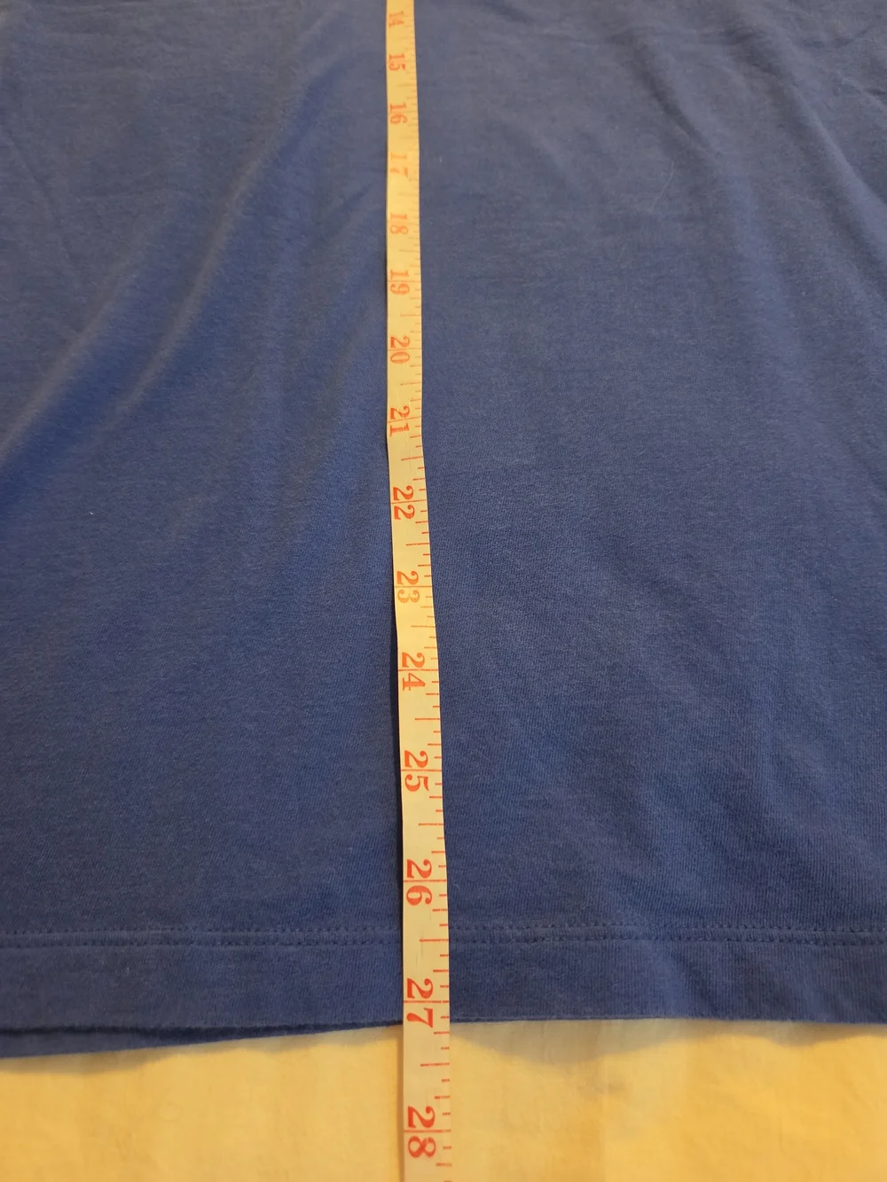 Banana Republic Men's 4 V-Neck 1 Crew Tees in Blue & Orange Mix Size M